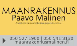 Maanrakennus Malinen Paavo Tmi logo